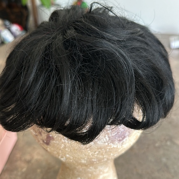 New hairpiece topper, great fur both men and women you can wash dye or curl - Picture 2 of 5